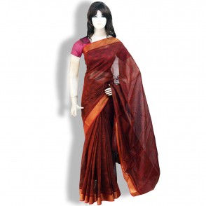 Rajguru’s soft silk Sharee with mercerized